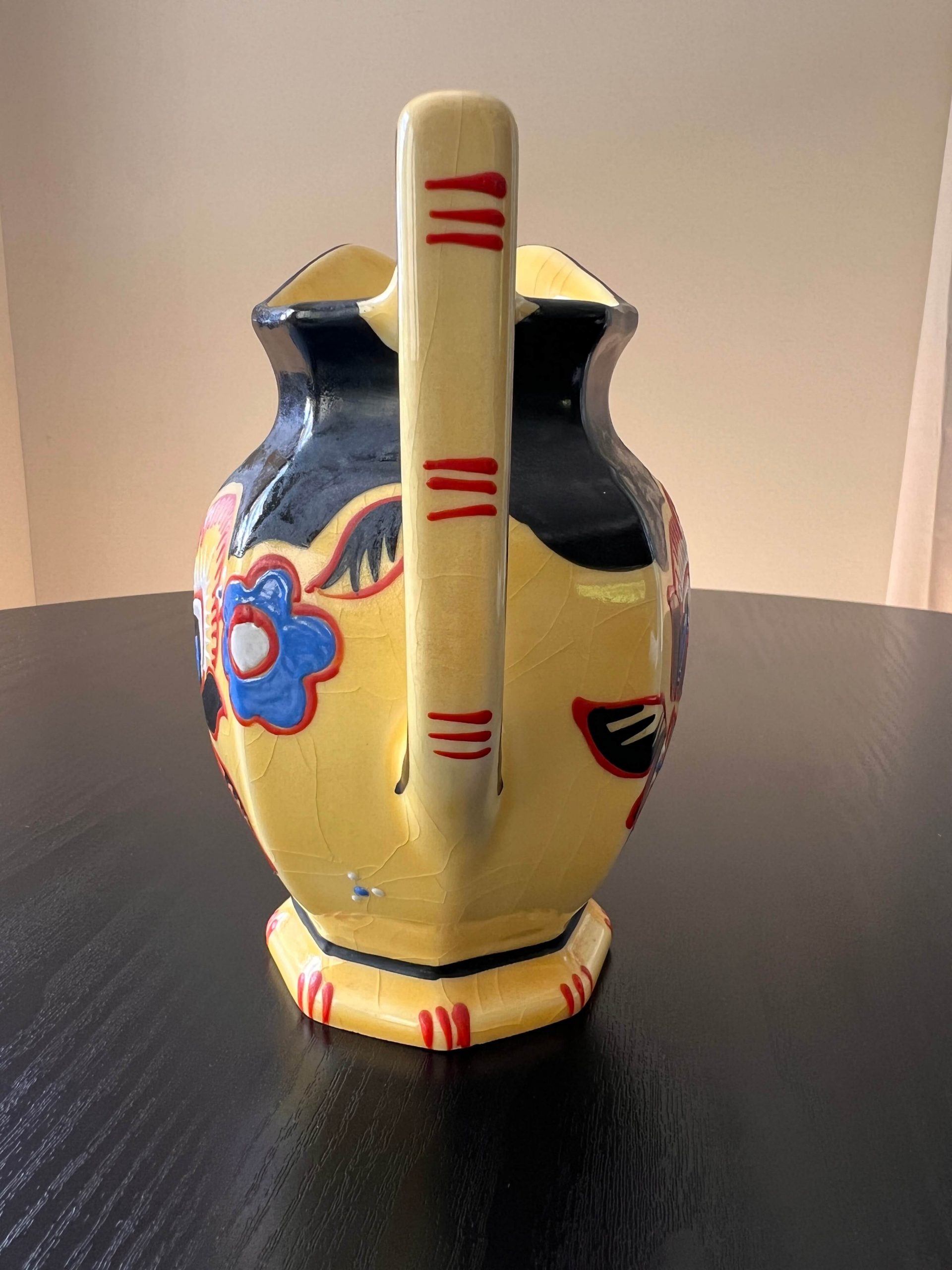 Vintage Ditmar-Urbach ceramic Art Deco pitcher from Czechoslovakia - Image 4