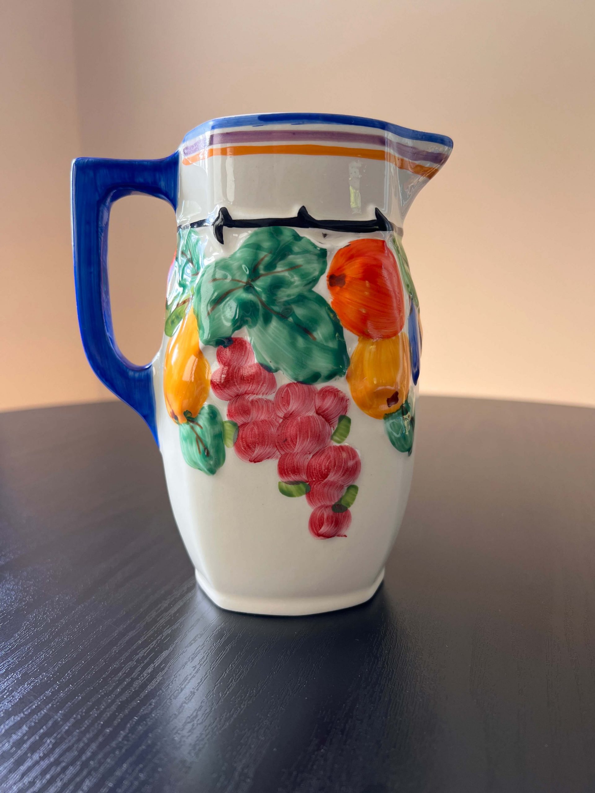 Ditmar Urbach Pitcher - Czechoslovakia - Hand-painted Ceramic - Image 3