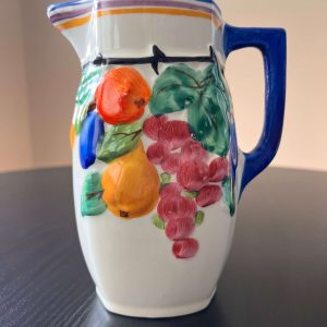 Ditmar Urbach Pitcher - Czechoslovakia - Hand-painted Ceramic
