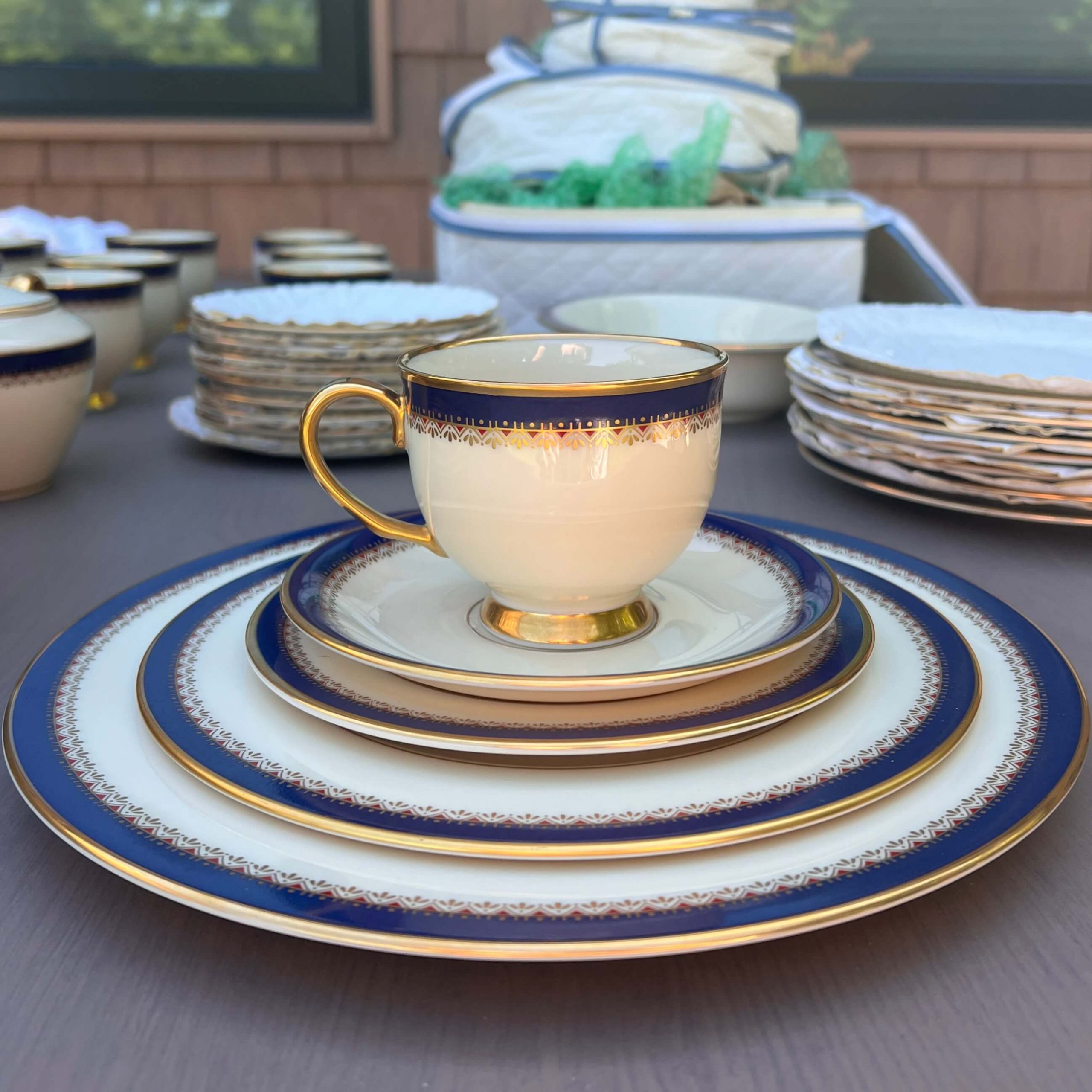 Lenox Jefferson China Dinnerware Set for 8 (47 pieces)