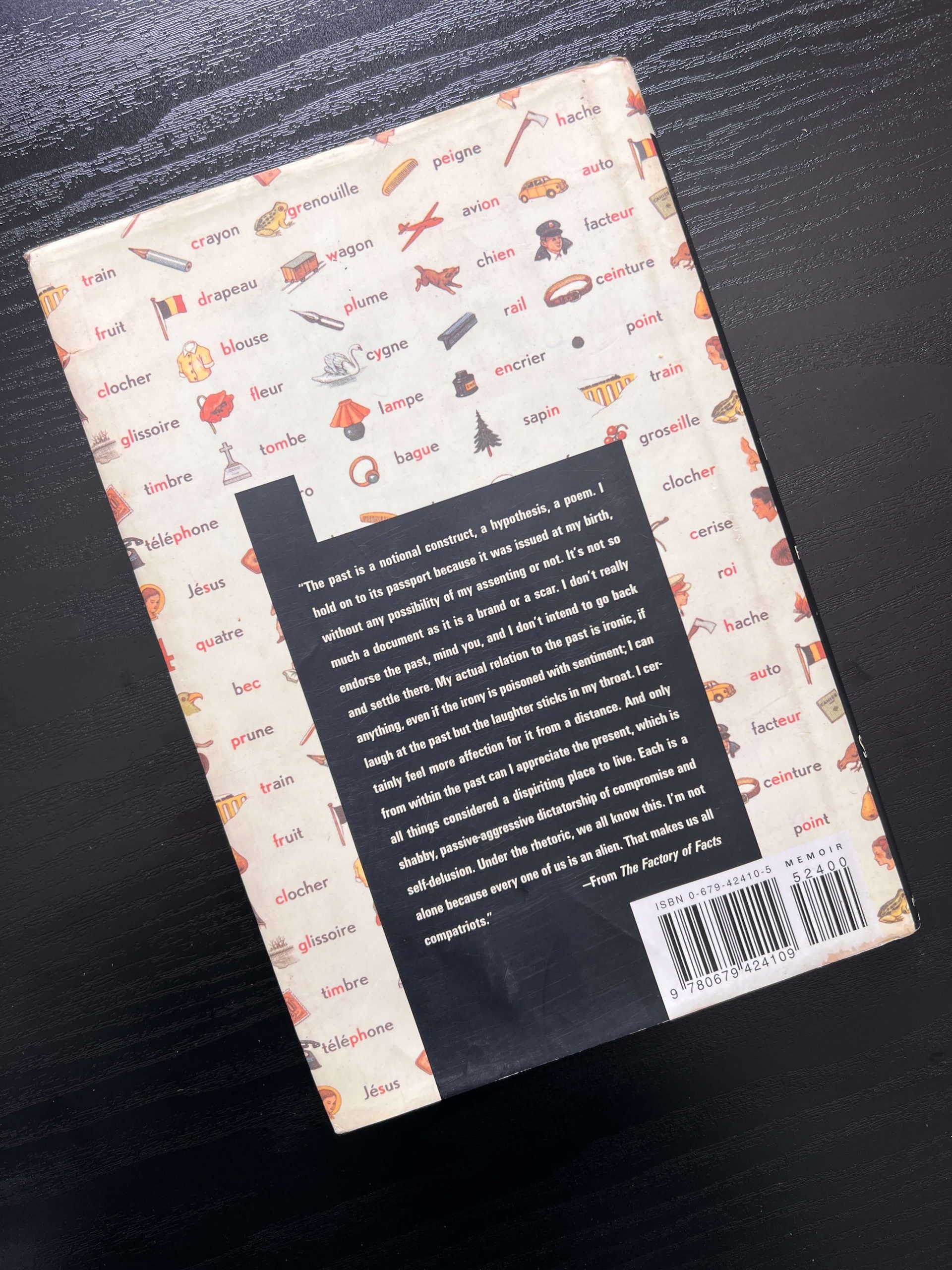 The Factory of Facts by Luc Sante - SIGNED - first edition - Image 3