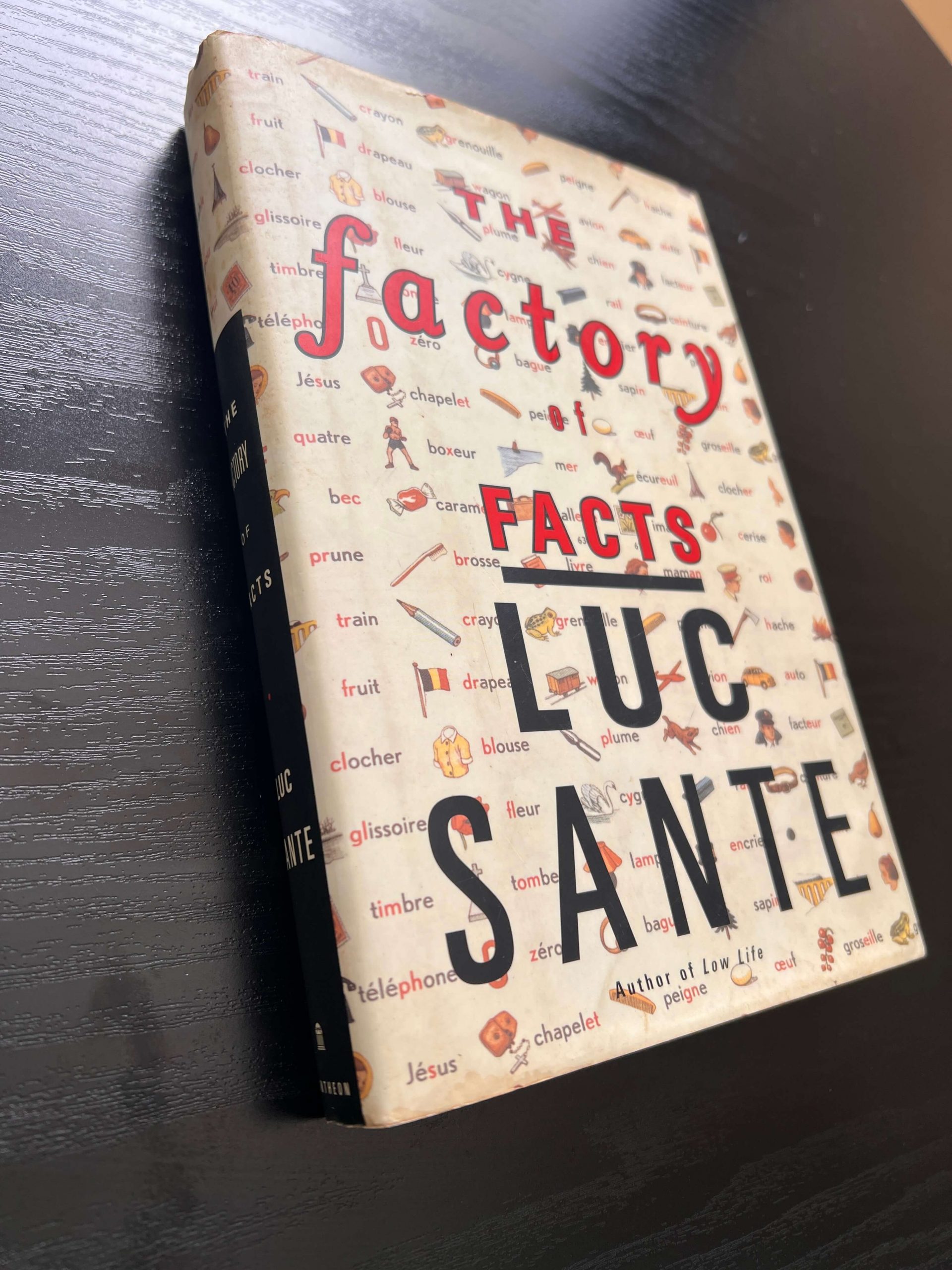 The Factory of Facts by Luc Sante - SIGNED - first edition - Image 2