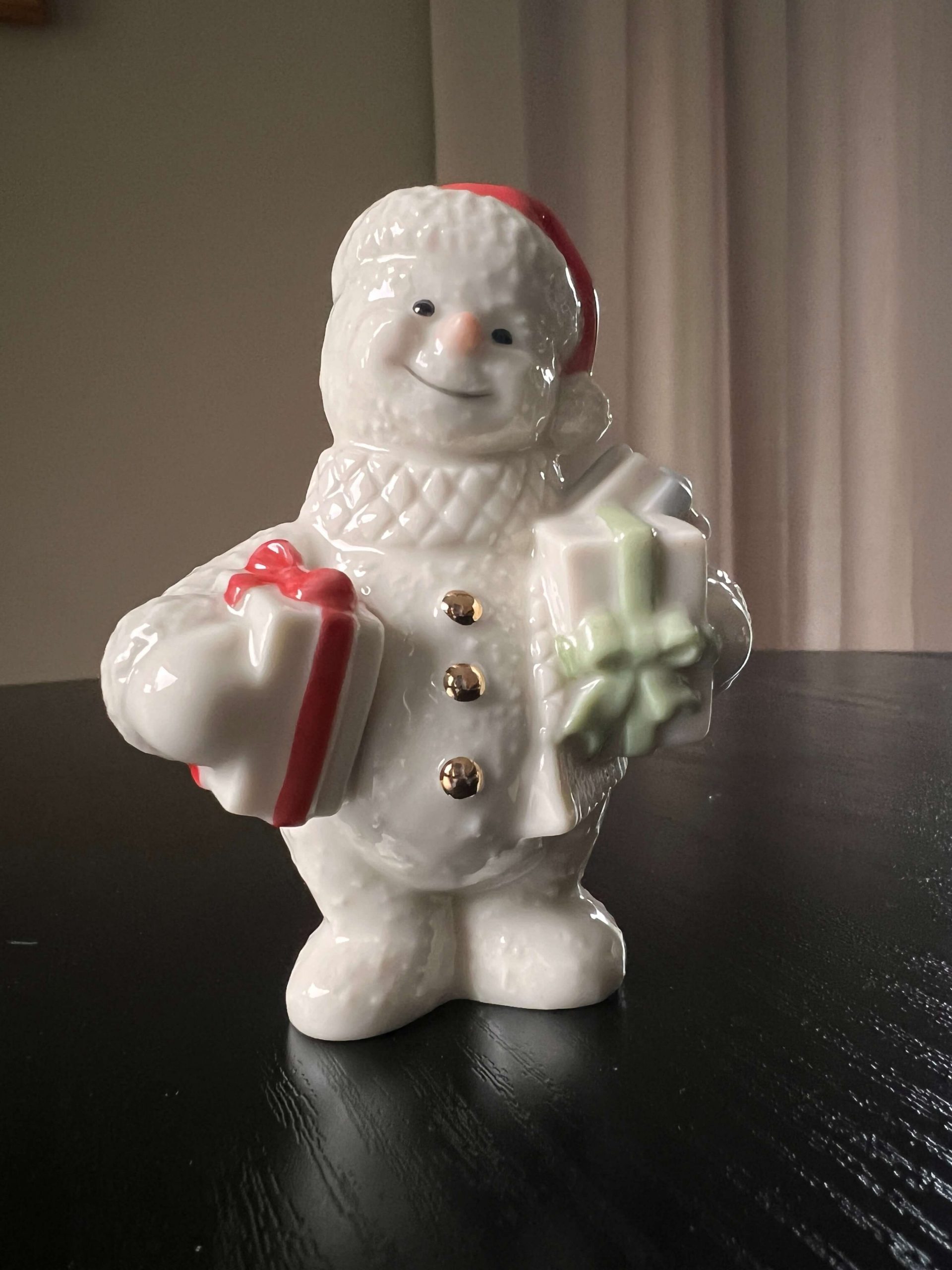 Lenox “December” Snowman - Porcelain