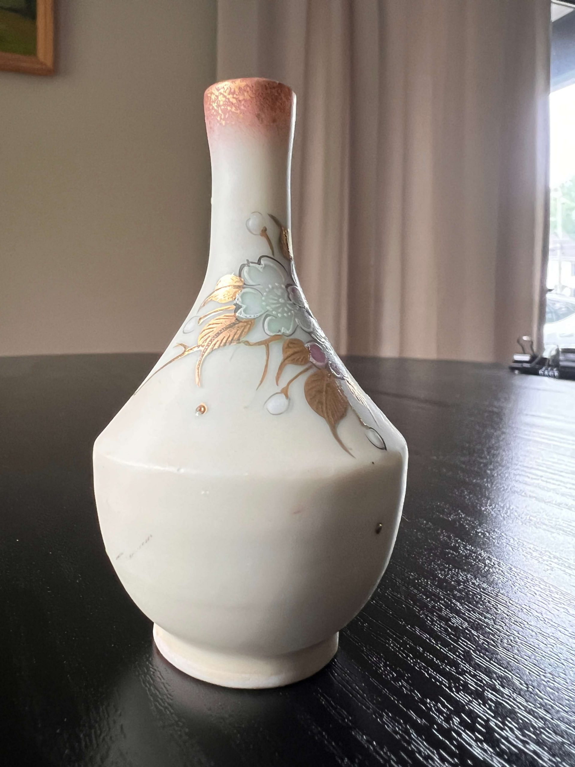 Porcelain Bud Vase - Antique - Image 3