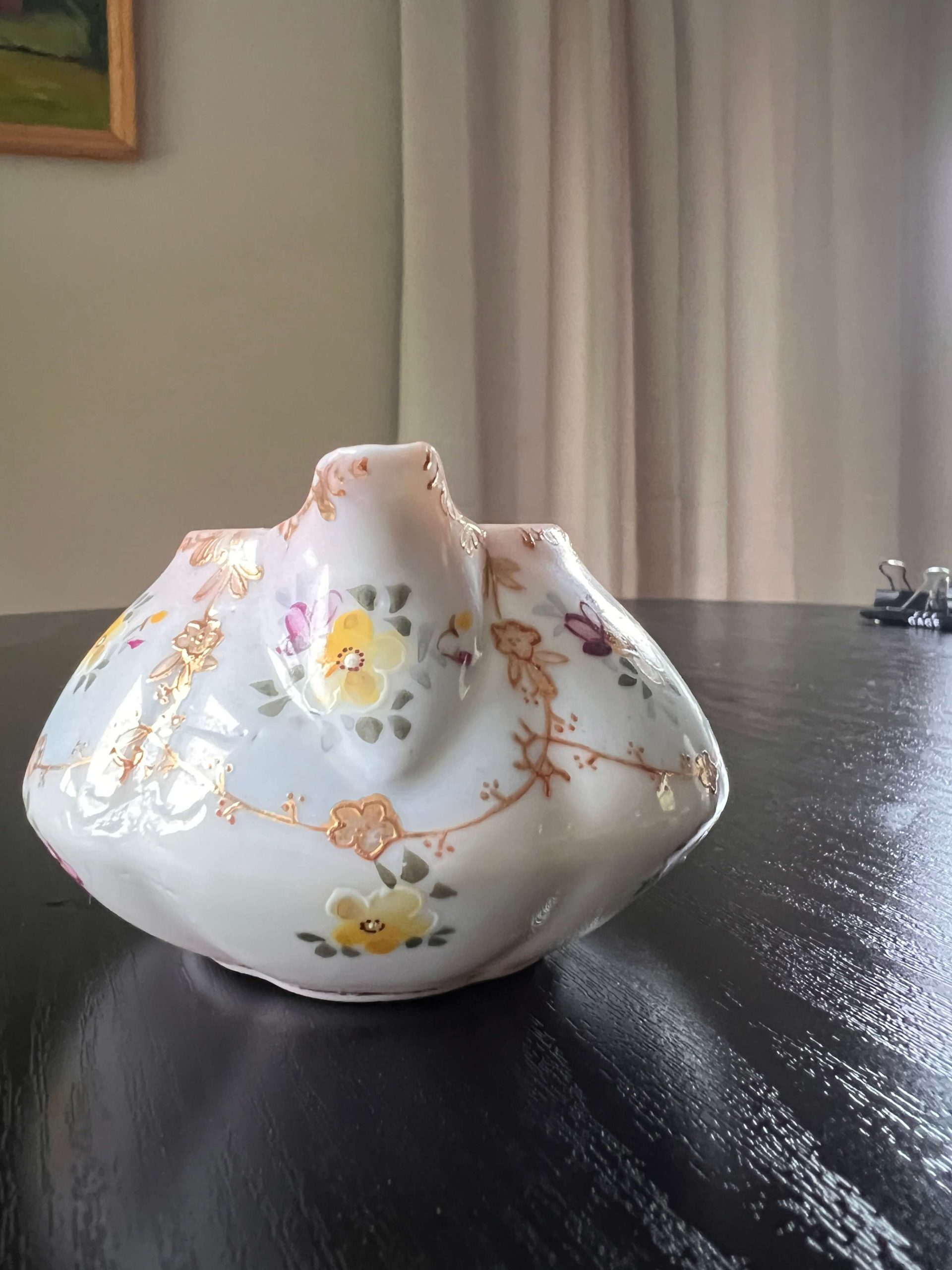 Porcelain Creamer - Dow Sie Cot Ure - Antique - Image 2