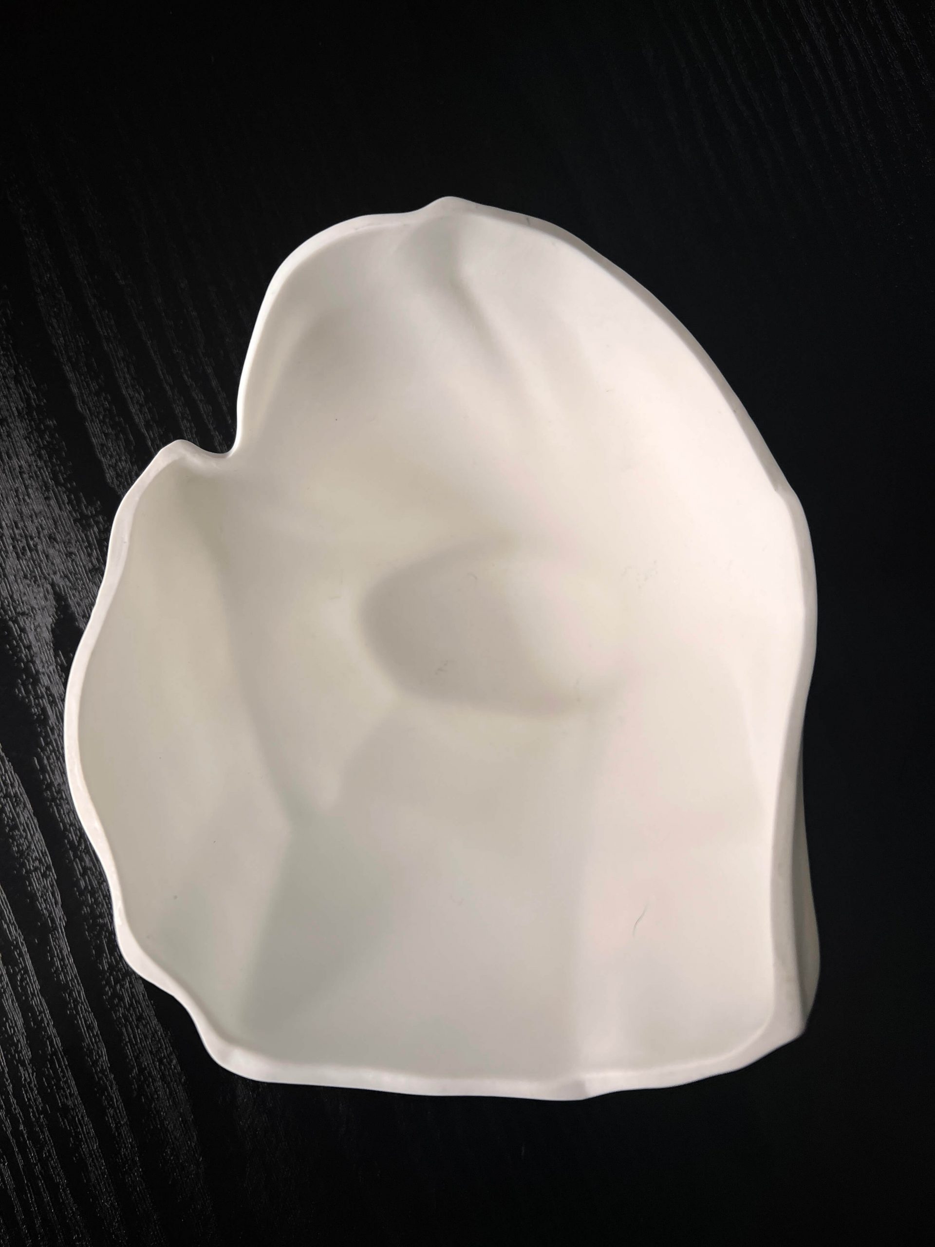 Authentic Frank Gehry Tiffany & Co. White Bone China Rock Bowl, Discontinued - Image 6