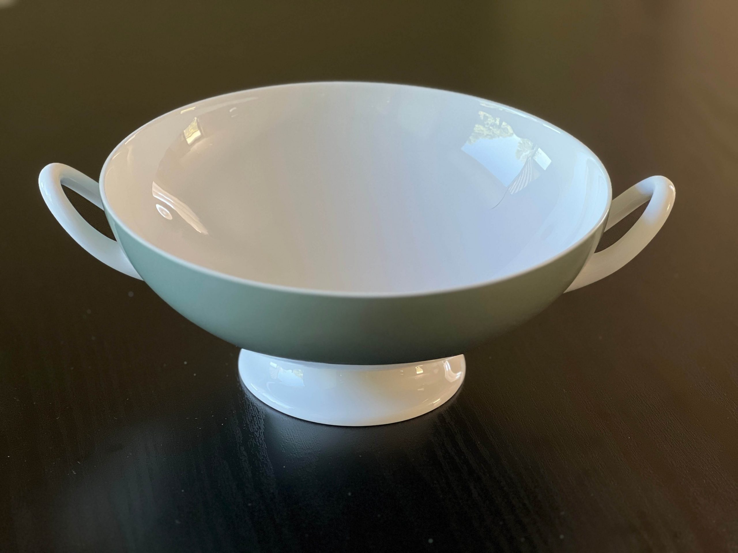 Wedgwood footed bowl with handles - RARE - Bone China - Vintage - Mid-century