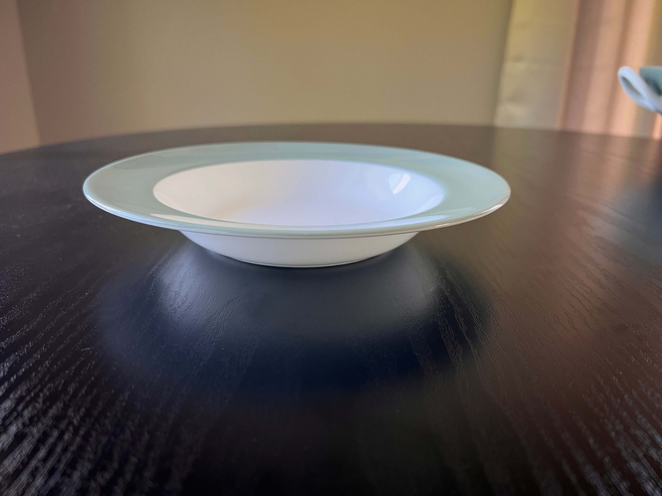 Wedgwood bone china rimmed soup / salad bowl - Image 3