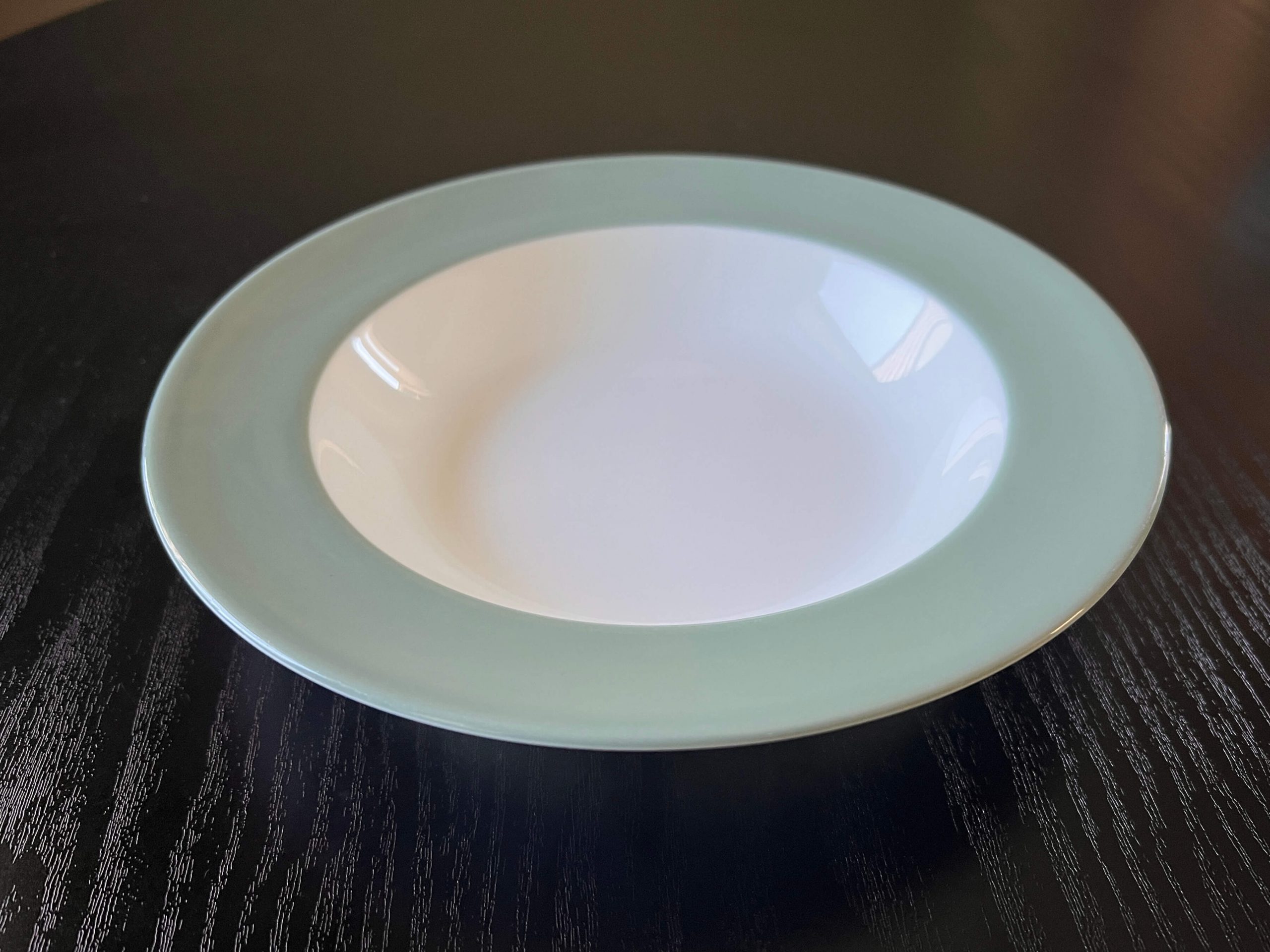 Wedgwood bone china rimmed soup / salad bowl - Image 4