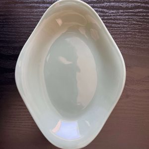 Wedgwood England Bone China "Halford" Relish Dish / Gravy Boat Underplate - Vintage