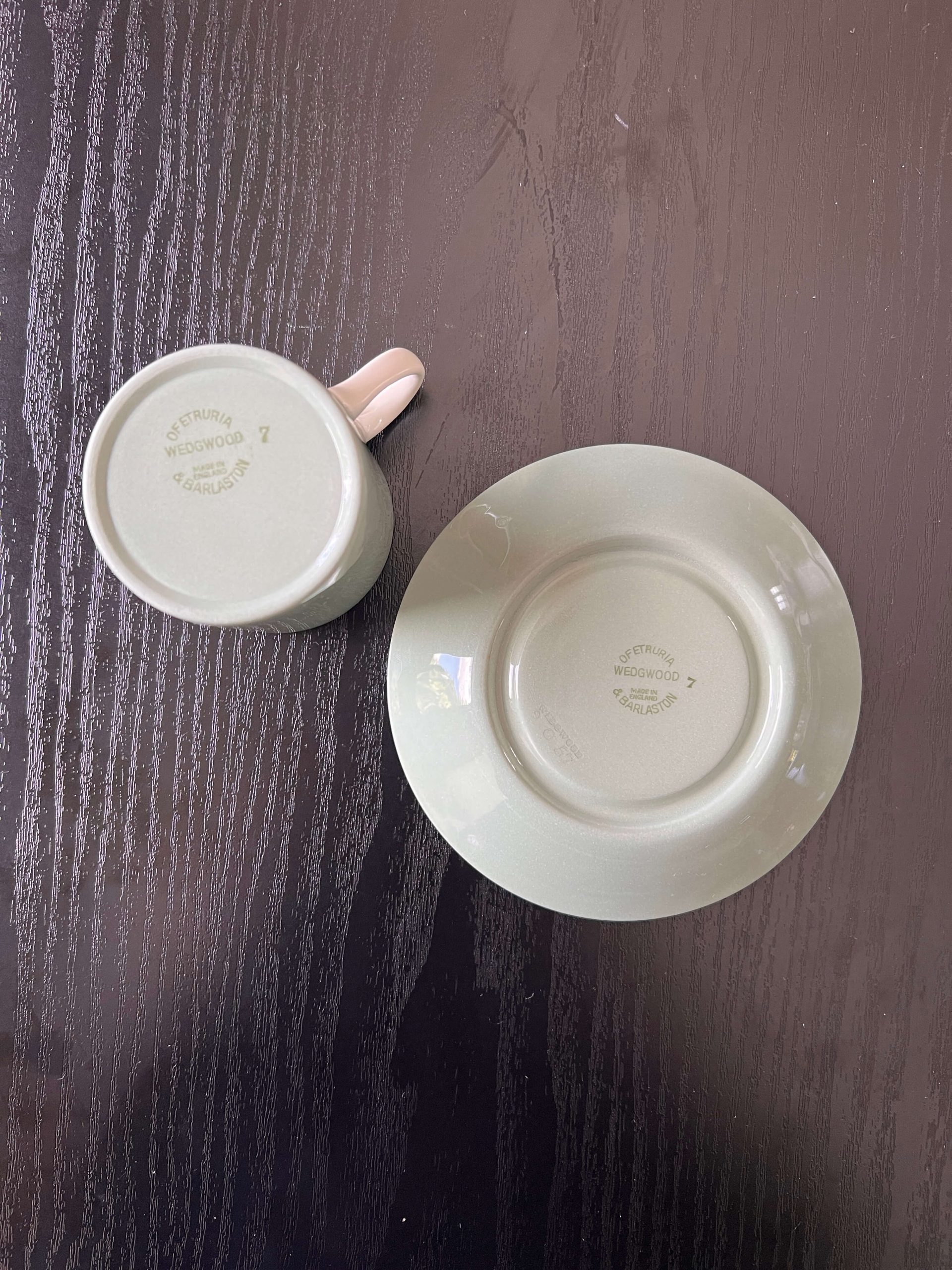 Wedgwood demitasse (espresso) cup and saucer set - Vintage - Image 5