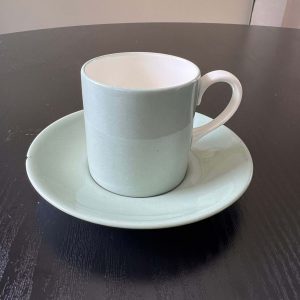 Wedgwood demitasse (espresso) cup and chipped saucer - Vintage