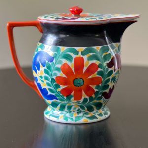 Vintage 1920s Art Deco Phoenix China Czechoslovakia Moravian Art Pitcher
