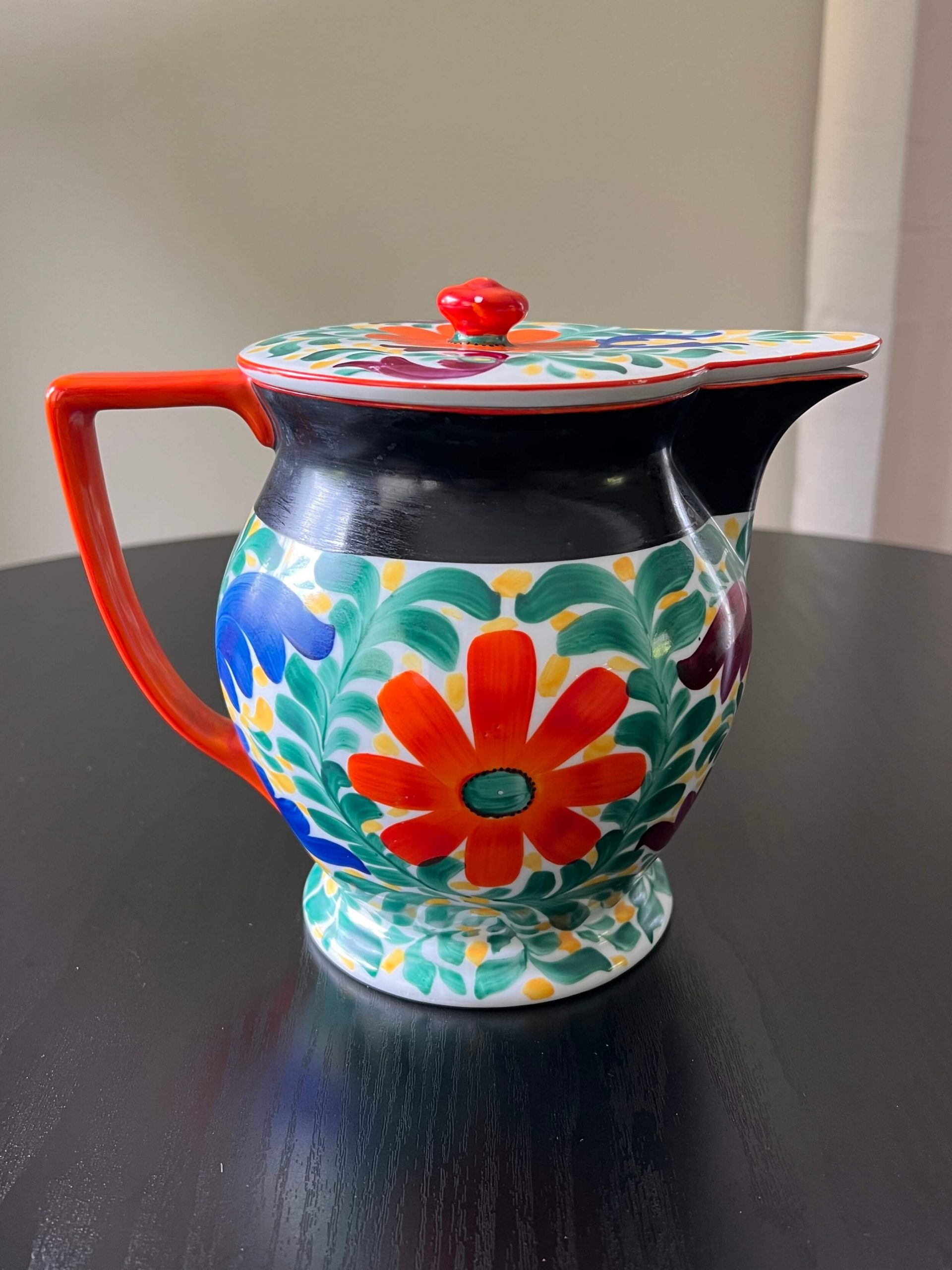 Vintage 1920s Art Deco Phoenix China Czechoslovakia Moravian Art Pitcher - Image 2