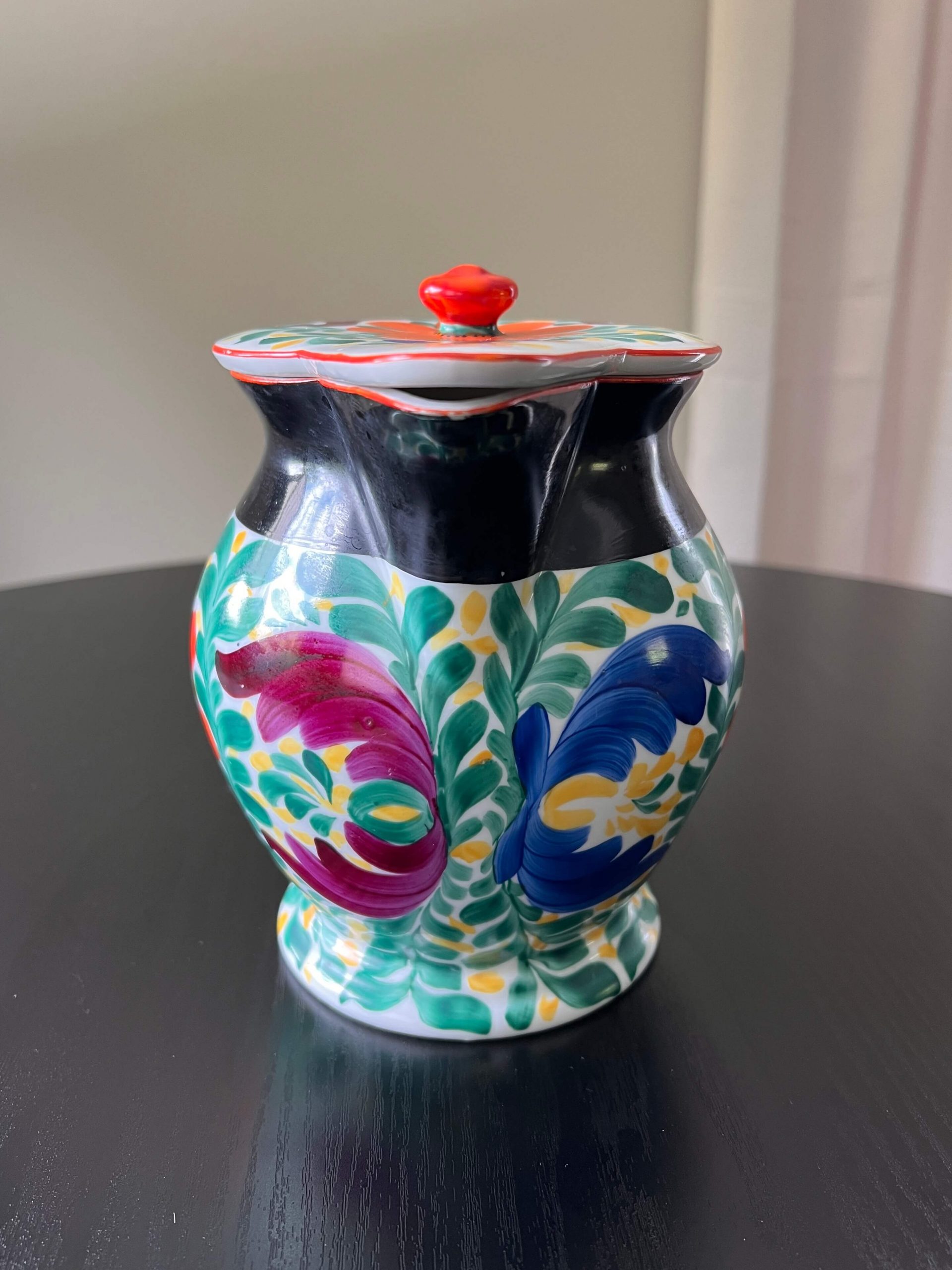 Vintage 1920s Art Deco Phoenix China Czechoslovakia Moravian Art Pitcher - Image 3