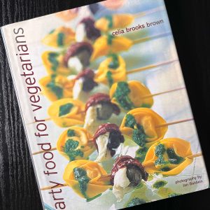 Party Food for Vegetarians by Celia Brooks Brown - Signed! (Hardcover, 2004)