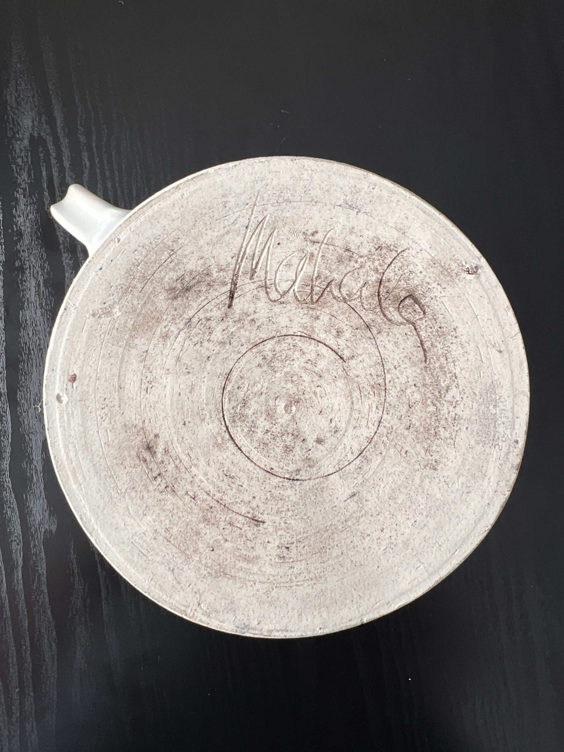 hand-thrown studio art pottery stoneware pitcher - Image 6
