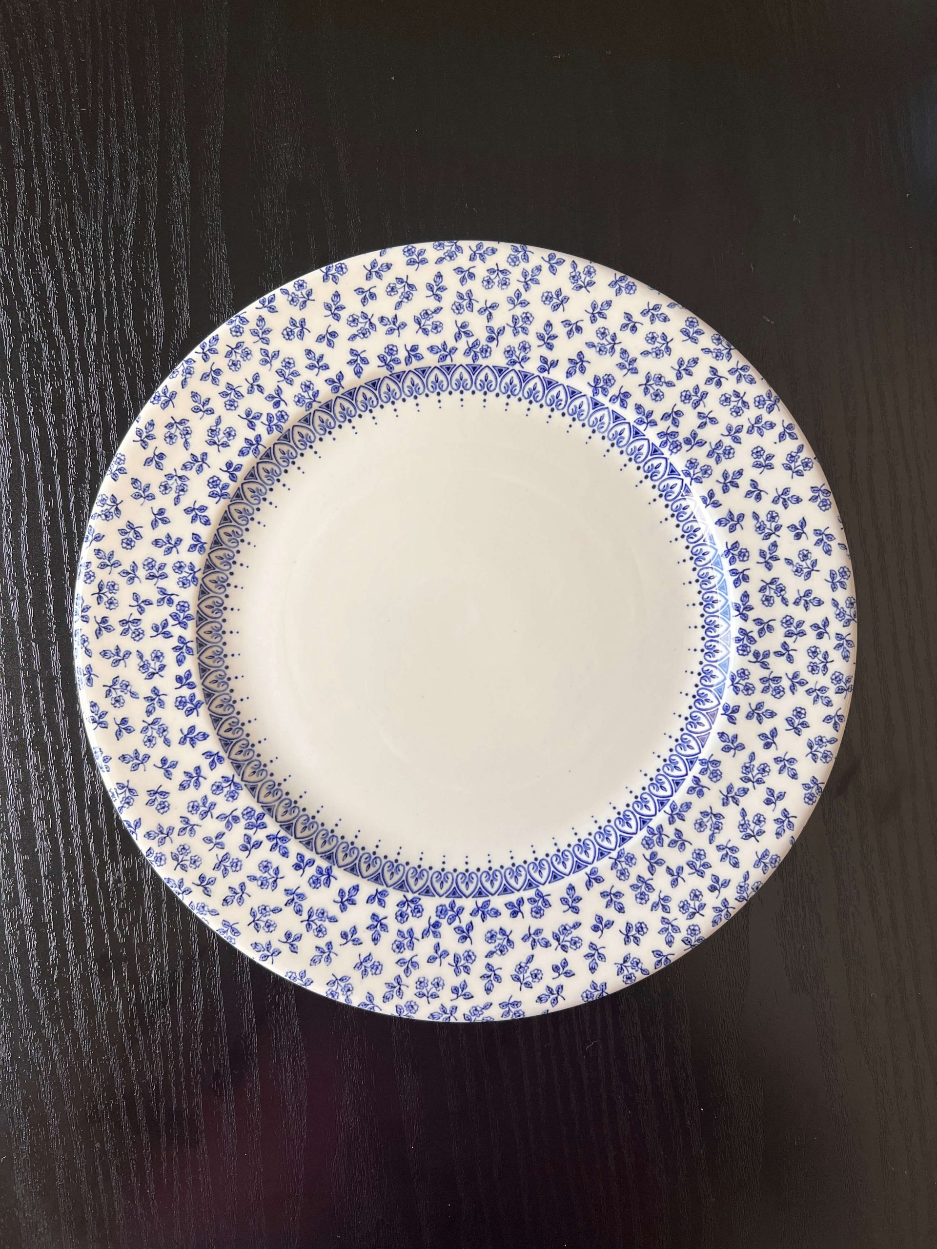 Provence Blue, ENGLISH IRONSTONE, 9.75" plate