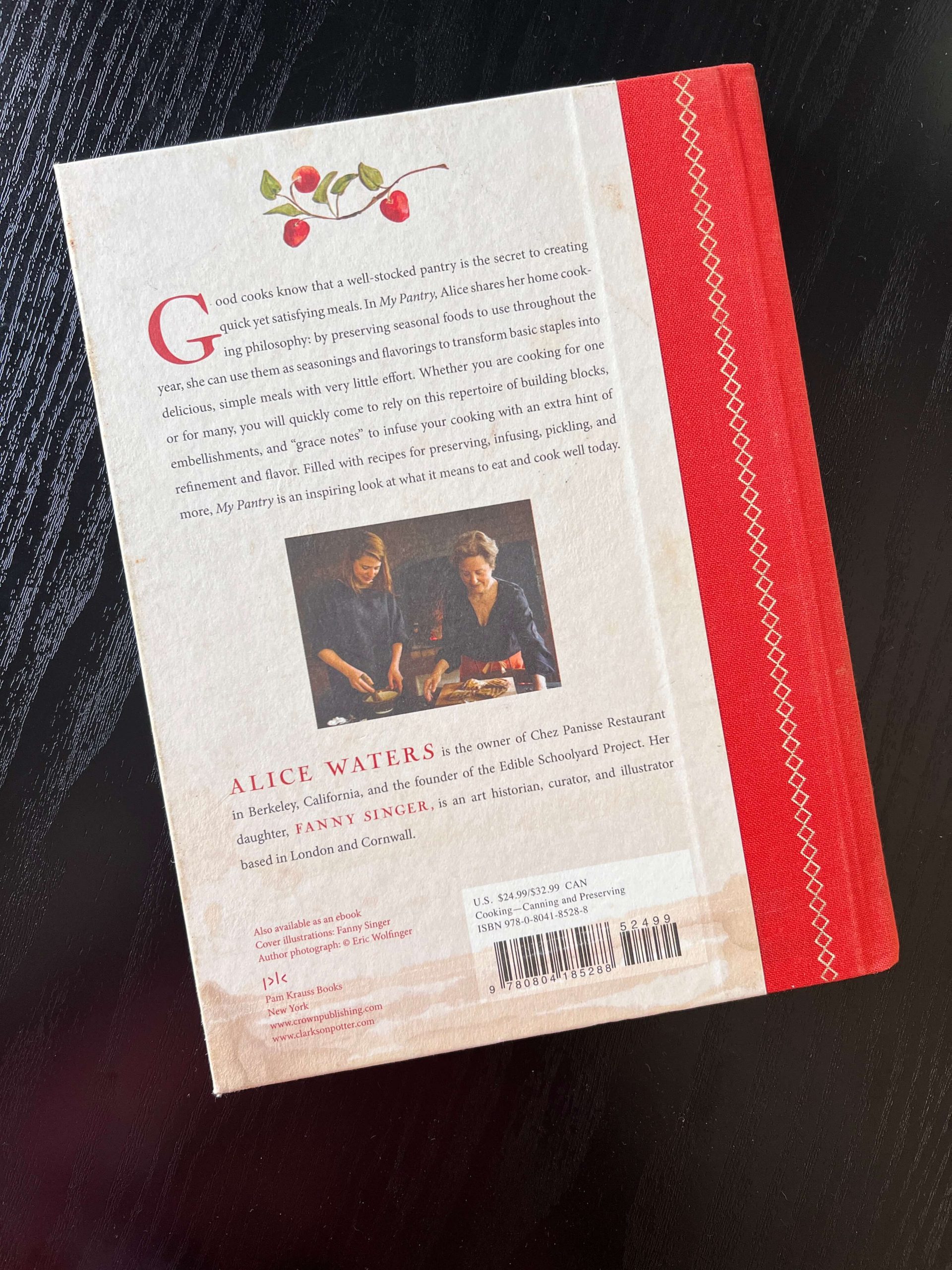 My Pantry by Alice Waters and her daughter Fanny Singer - SIGNED by both - Image 2