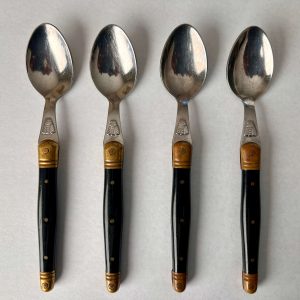 6" Laguiole teaspoons  - stainless steel bowls - INOX FRANCE - Laguiole