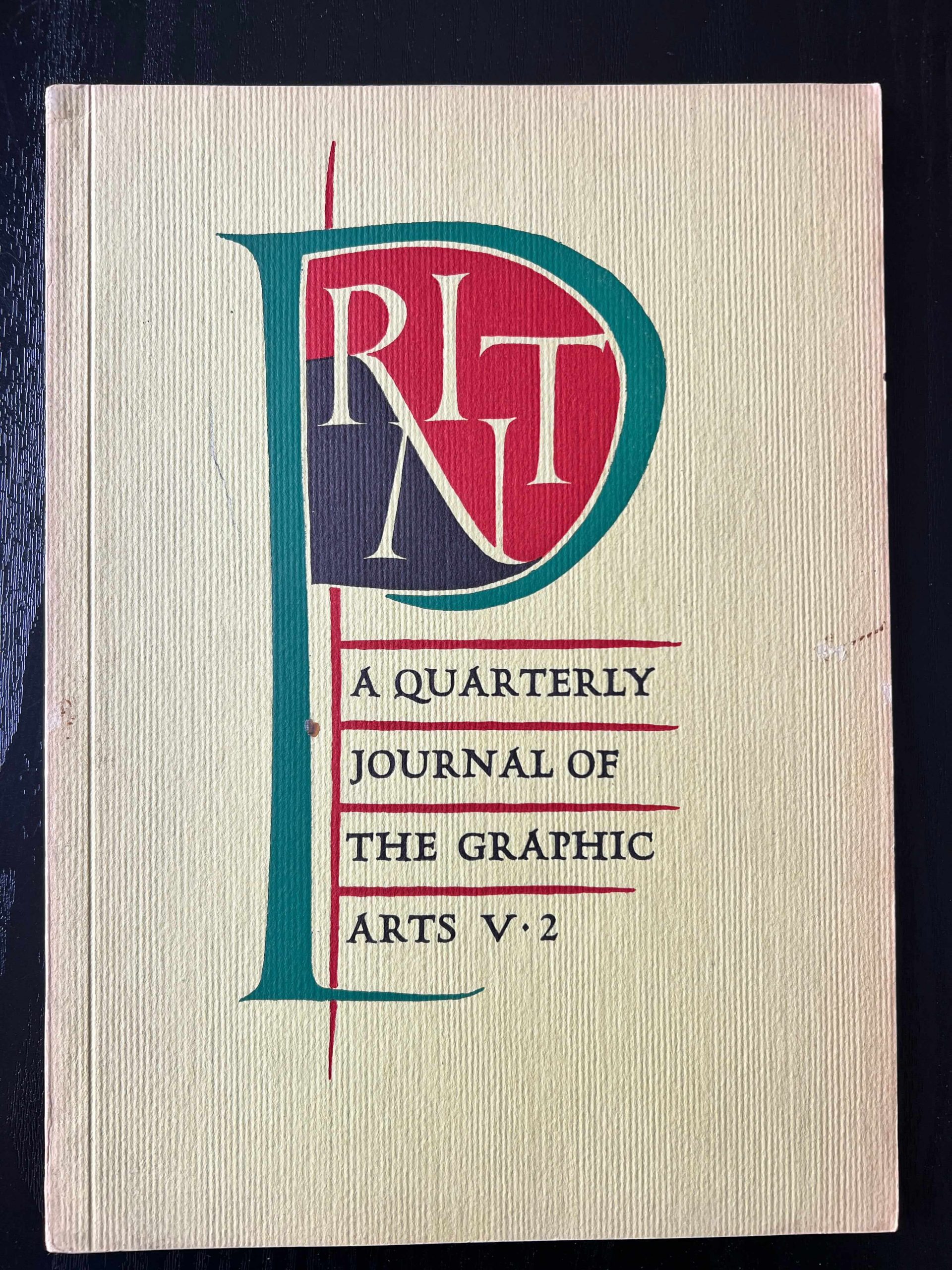 Vintage PRINT Magazine Collection – 16 Issues (1945–1958) – Graphic Design & Typography History - Image 6
