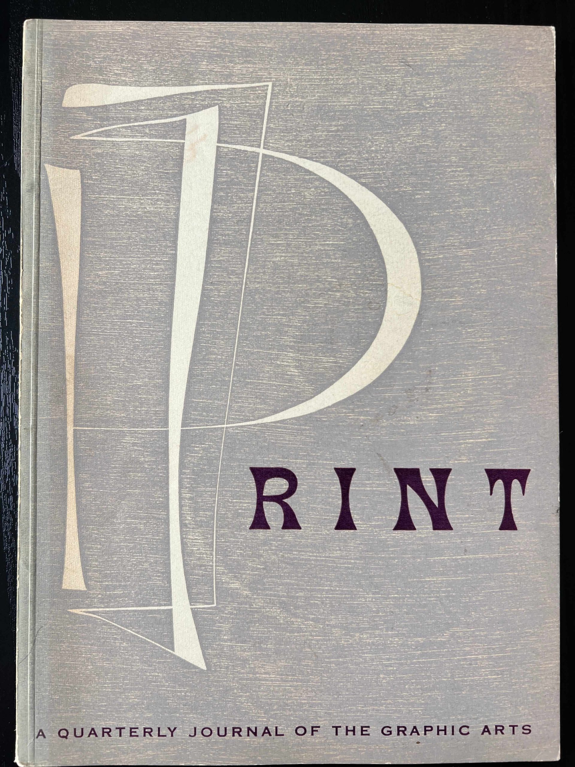 Vintage PRINT Magazine Collection – 16 Issues (1945–1958) – Graphic Design & Typography History - Image 9