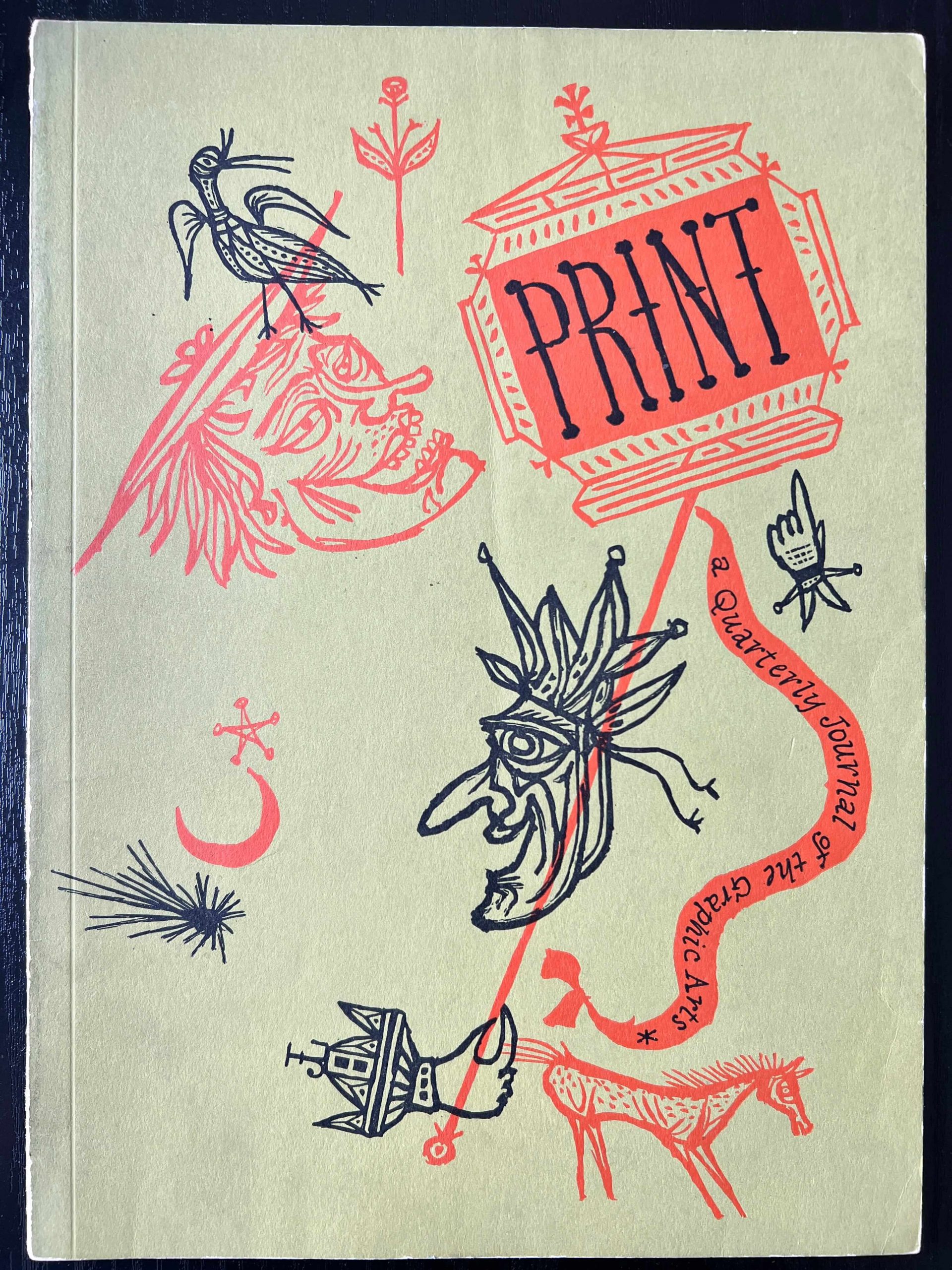 Vintage PRINT Magazine Collection – 16 Issues (1945–1958) – Graphic Design & Typography History - Image 11