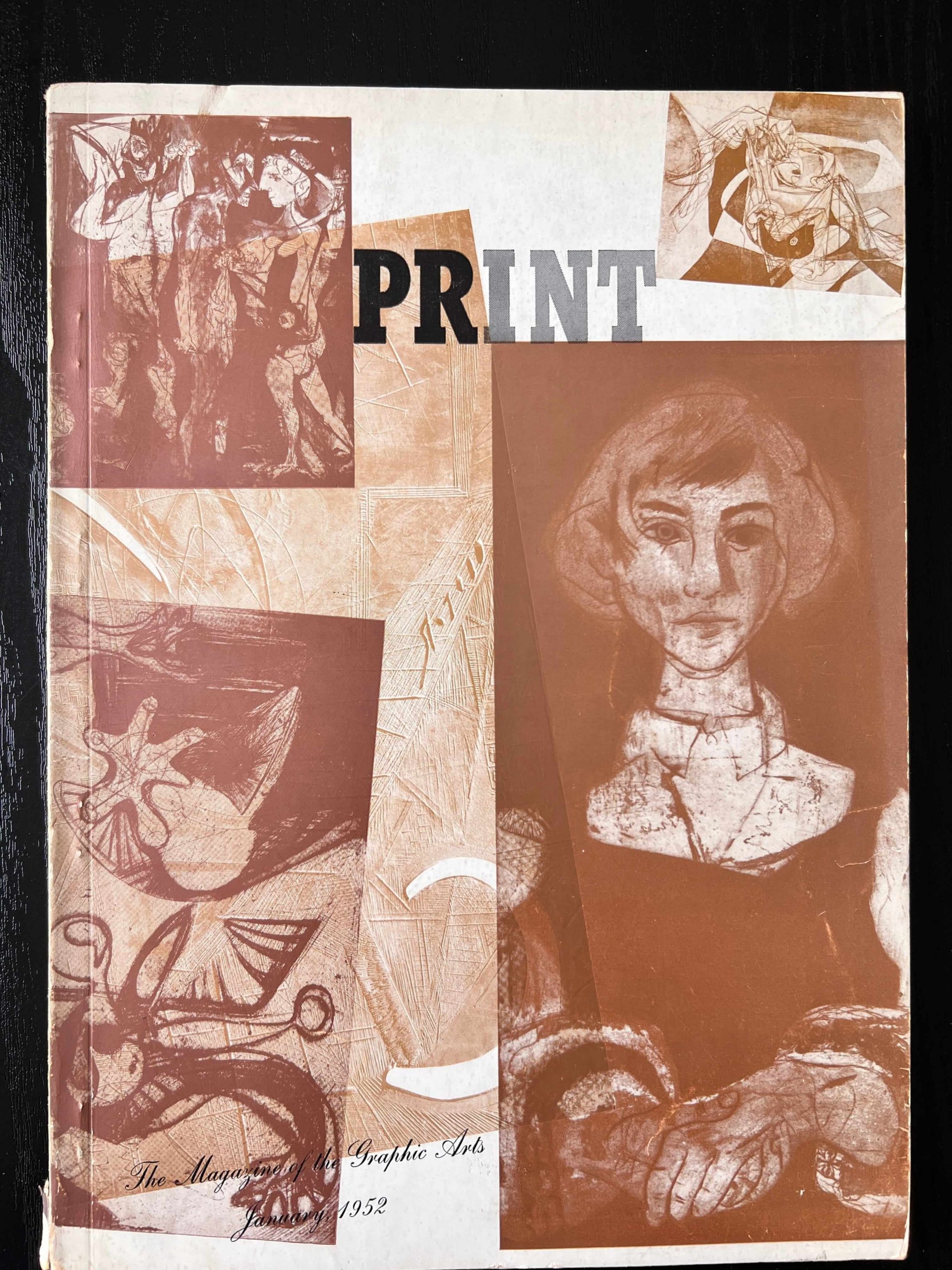 Vintage PRINT Magazine Collection – 16 Issues (1945–1958) – Graphic Design & Typography History - Image 12