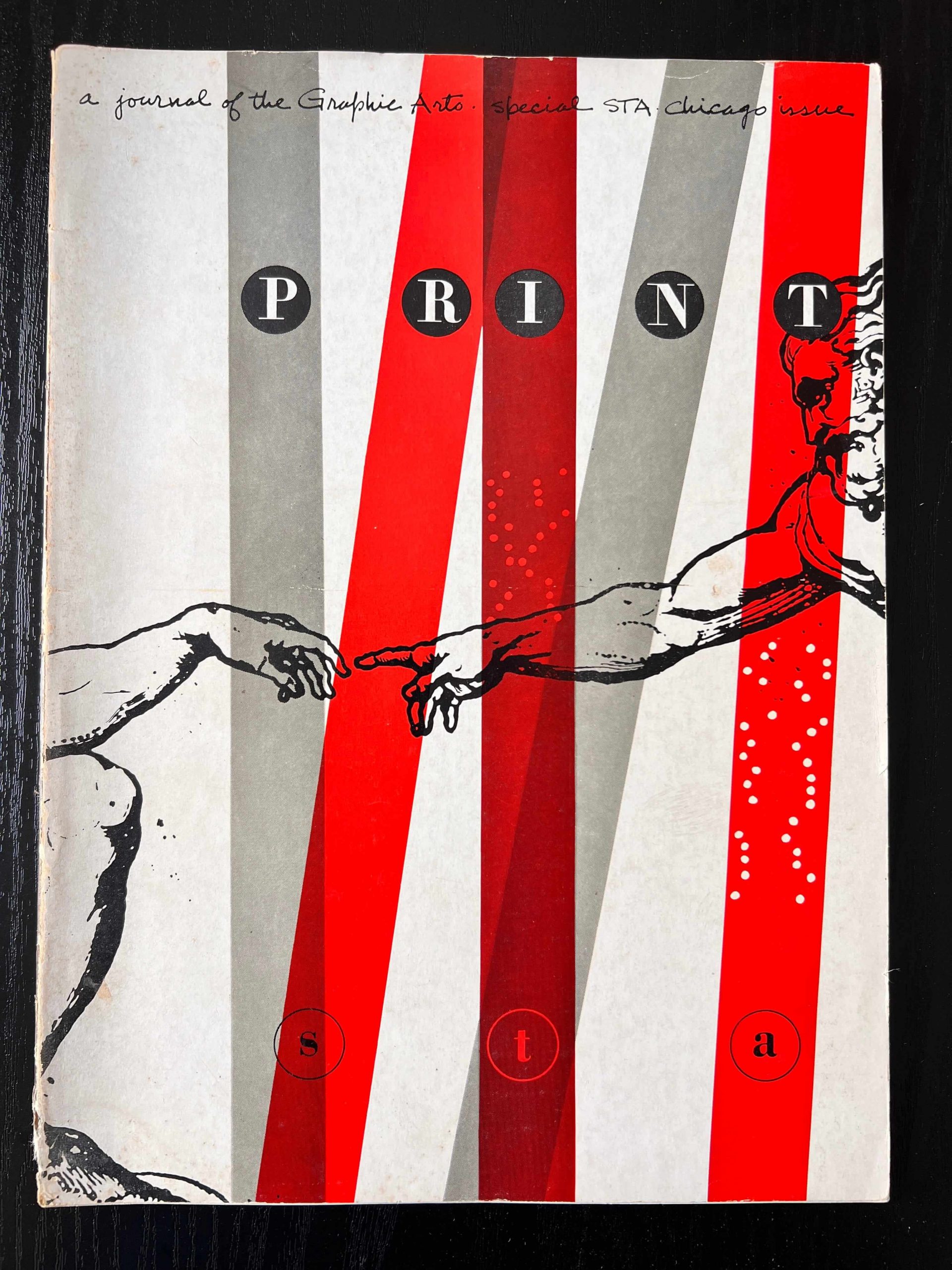 Vintage PRINT Magazine Collection – 16 Issues (1945–1958) – Graphic Design & Typography History - Image 13