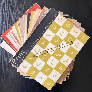 Vintage PRINT Magazine Collection – 16 Issues (1945–1958) – Graphic Design & Typography History