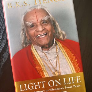 SIGNED Light on Life by B.K.S. Iyengar Hardcover First Edition 2005 Yoga
