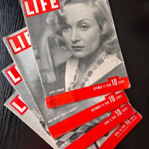 LIFE Magazine, Lot of 4 Issues (Oct 1938, Dec 1938, Apr 1940, Apr 1941) Pre-WWII