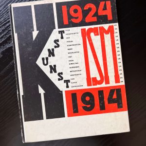 Die Kunstismen 1914-1924 El Lissitzky Hans Arp 1990 Facsimile Lars Müller Art