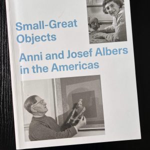 Small-Great Objects Anni and Josef Albers in the Americas Art Book Yale 2017 VG