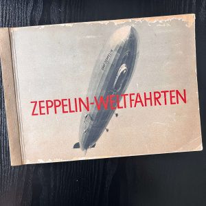 1932 Zeppelin-Weltfahrten Vol 1 Cigarette Card Album COMPLETE All Photos