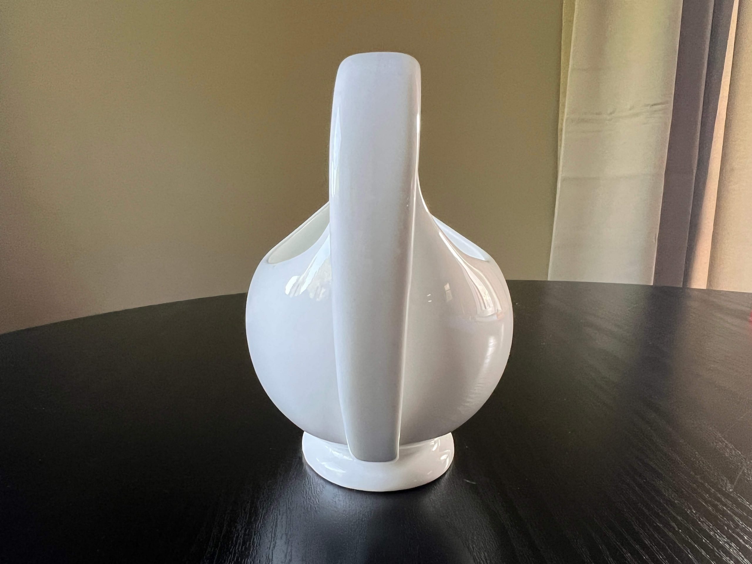 Minimalist Wedgwood England All White Bone China Gravy Sauce Boat Vintage - Image 3