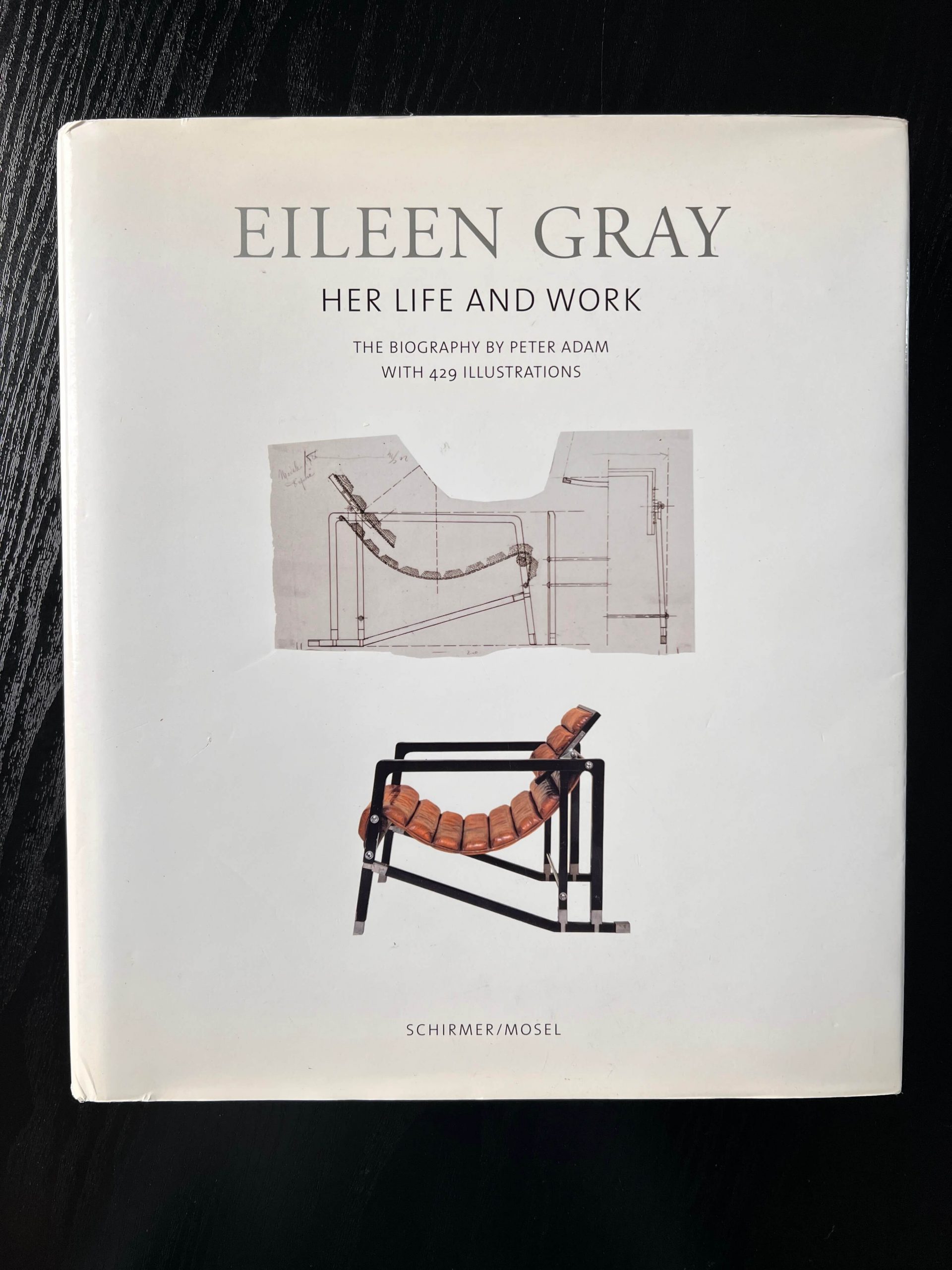 Eileen Gray: Her Life and Work Hardcover Biography by Peter Adam - Schirmer/Mosel