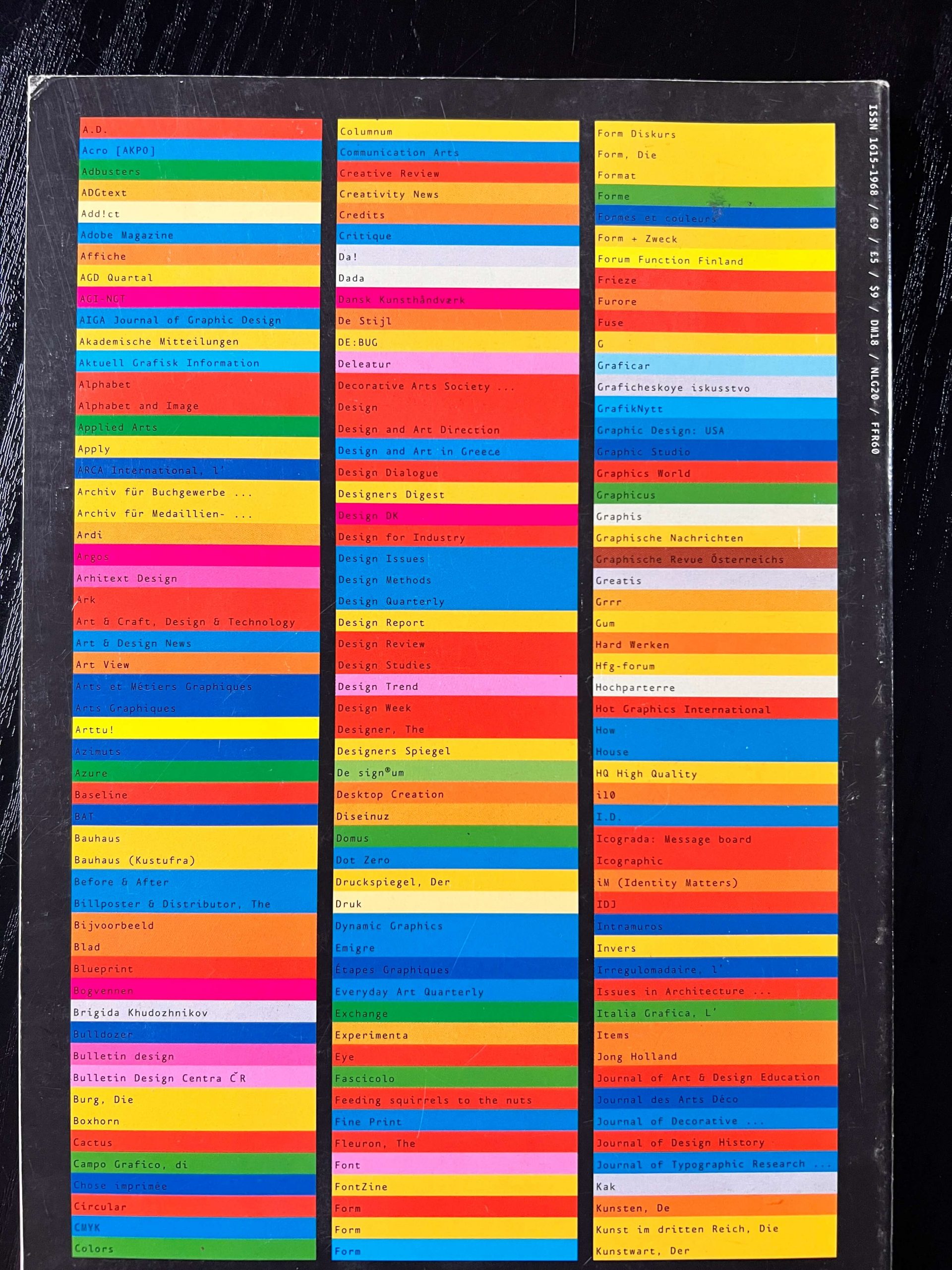 Dot Dot Dot Magazine Issue 1 (2000) Rare Debut Pilot Issue Graphic Design Art - Image 2