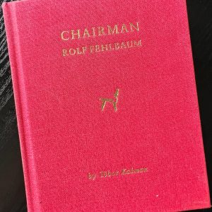 Chairman: Rolf Fehlbaum by Tibor Kalman (1997, Hardcover) Lars Müller